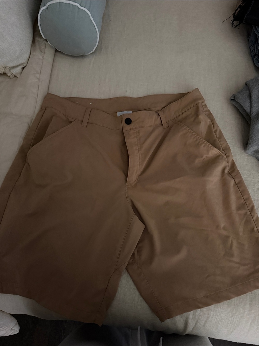 Columbia Men's Flat-Front Shorts - Brown
